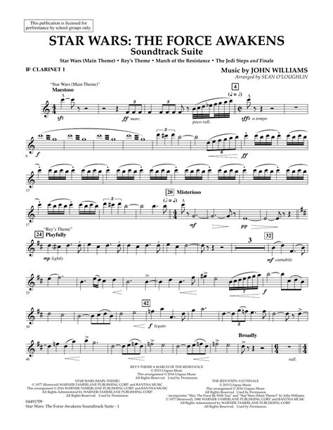 Star Wars: The Force Awakens (Suite For Orchestra)